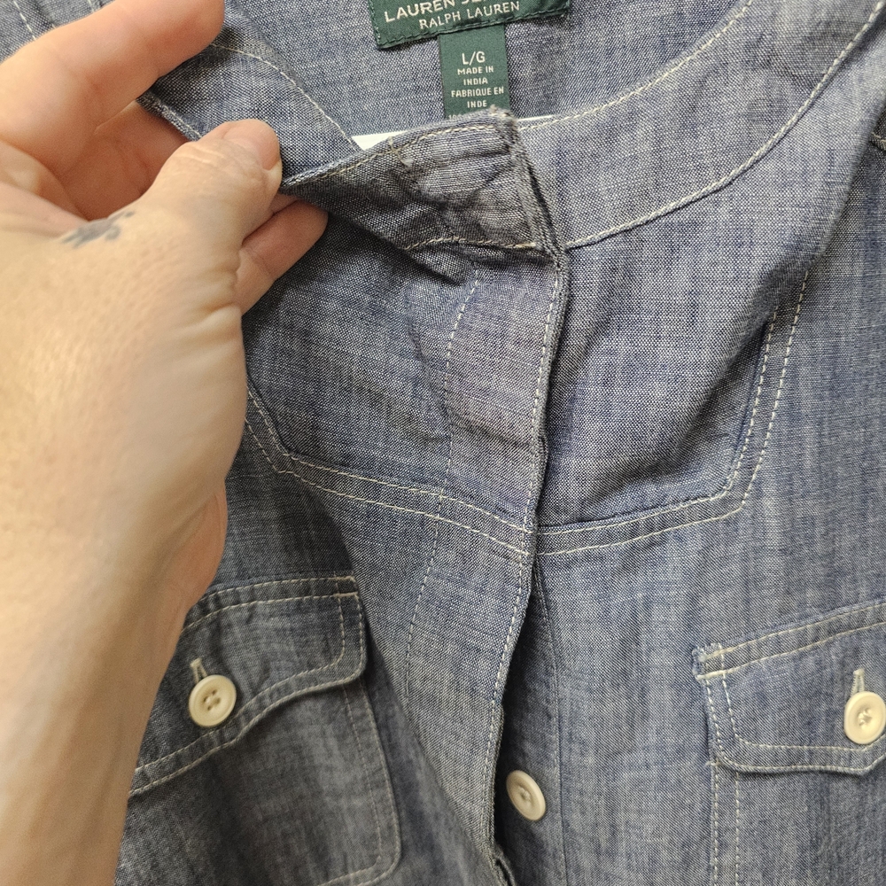 Ralph Lauren Blue Denim Shirt